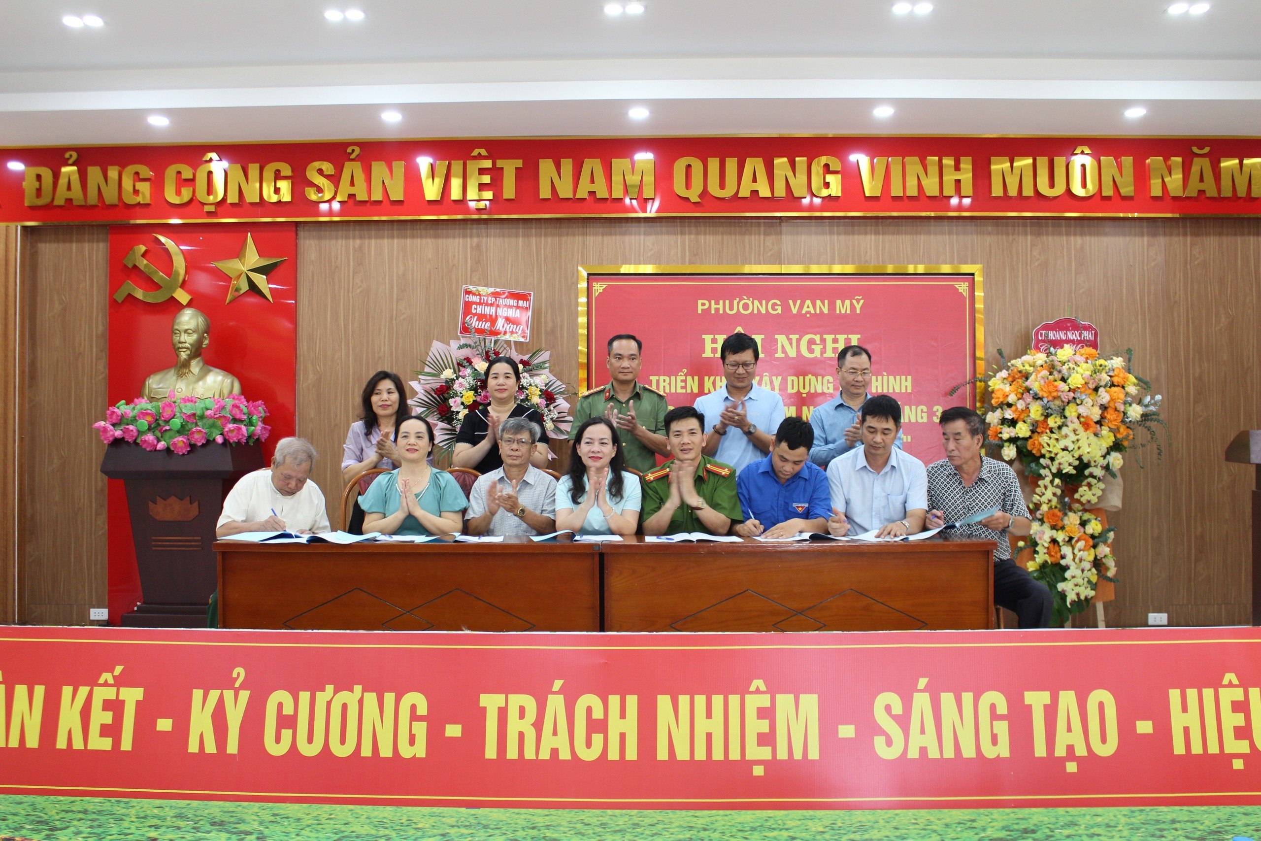 Phường Vạn Mỹ (quận Ngô Quyền) triển khai mô hình “Cổng trường Mầm non Sao sáng 3 - an toàn về an ninh, trật tự”